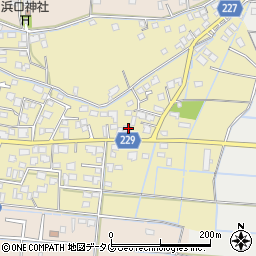 熊本県熊本市南区並建町369周辺の地図