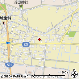 熊本県熊本市南区並建町346周辺の地図