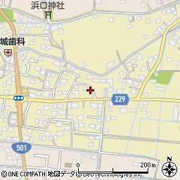 熊本県熊本市南区並建町346周辺の地図