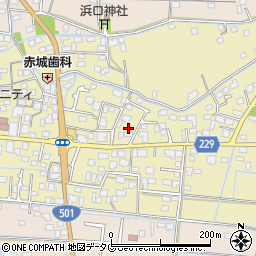 熊本県熊本市南区並建町330周辺の地図