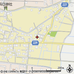 熊本県熊本市南区並建町374周辺の地図