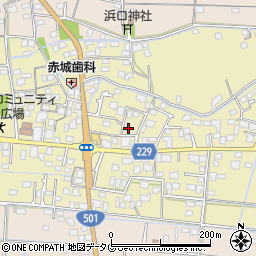 熊本県熊本市南区並建町286周辺の地図