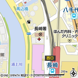 長崎県長崎市尾上町5周辺の地図