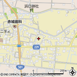 熊本県熊本市南区並建町323周辺の地図