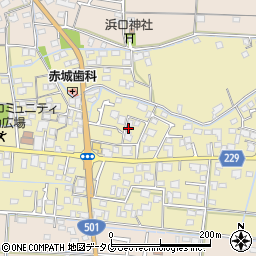熊本県熊本市南区並建町291周辺の地図