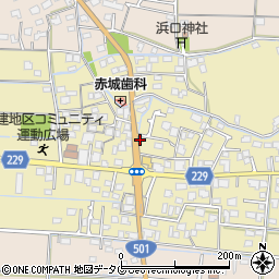 熊本県熊本市南区並建町279周辺の地図