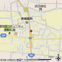 熊本県熊本市南区並建町279周辺の地図