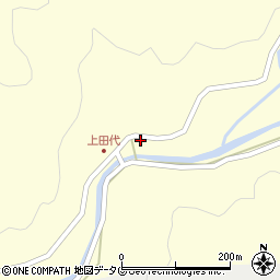 熊本県上益城郡御船町田代5400周辺の地図