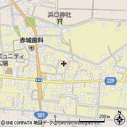 熊本県熊本市南区並建町288周辺の地図