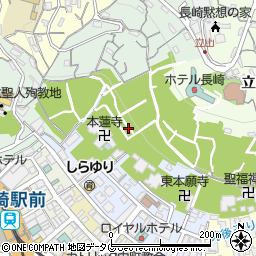 長崎県長崎市筑後町周辺の地図