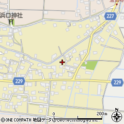 熊本県熊本市南区並建町381周辺の地図