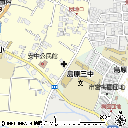 松崎　ソロバン教室周辺の地図