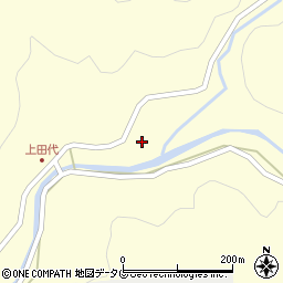 熊本県上益城郡御船町田代5405周辺の地図