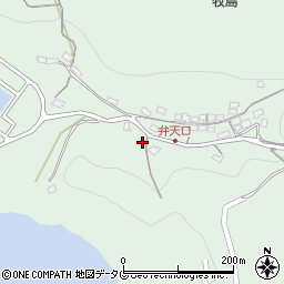 長崎県長崎市牧島町677周辺の地図