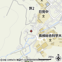 長崎県長崎市界2丁目25-19周辺の地図