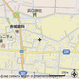 熊本県熊本市南区並建町317周辺の地図
