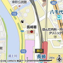 長崎運転免許センター周辺の地図