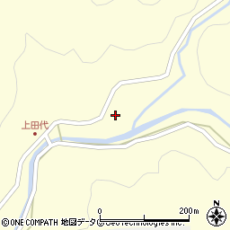 熊本県上益城郡御船町田代5422周辺の地図