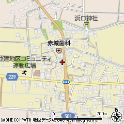 熊本県熊本市南区並建町579周辺の地図