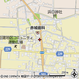 布田精肉店周辺の地図