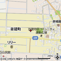 熊本県熊本市南区並建町648周辺の地図
