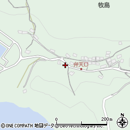 長崎県長崎市牧島町676-1周辺の地図