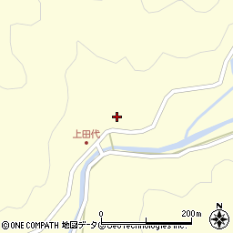 熊本県上益城郡御船町田代5393周辺の地図