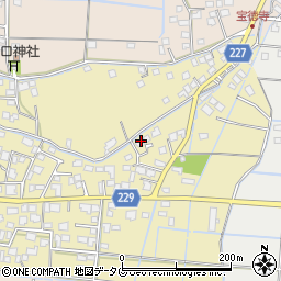 熊本県熊本市南区並建町389周辺の地図