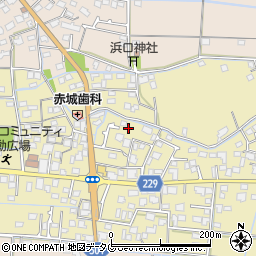 熊本県熊本市南区並建町310-1周辺の地図