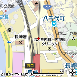 長崎駅前薬局周辺の地図