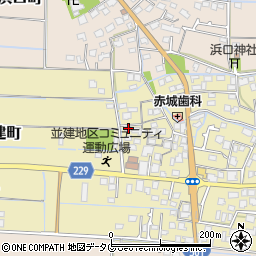 熊本県熊本市南区並建町553周辺の地図