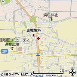 熊本県熊本市南区並建町577-1周辺の地図