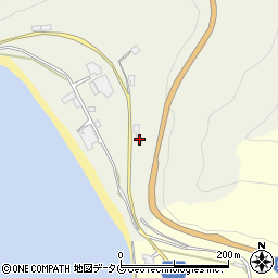 長崎県雲仙市小浜町富津5073周辺の地図