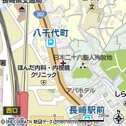 富士通株式会社　長崎支店周辺の地図