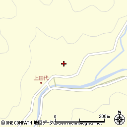 熊本県上益城郡御船町田代5389周辺の地図