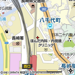 長崎県長崎市尾上町8周辺の地図