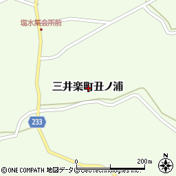 〒853-0606 長崎県五島市三井楽町丑ノ浦の地図