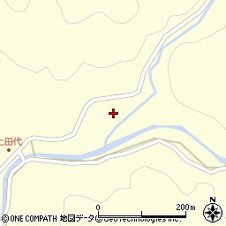 熊本県上益城郡御船町田代5414周辺の地図