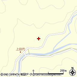 熊本県上益城郡御船町田代5430周辺の地図
