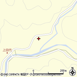 熊本県上益城郡御船町田代5420周辺の地図
