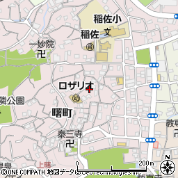 長崎県長崎市曙町周辺の地図