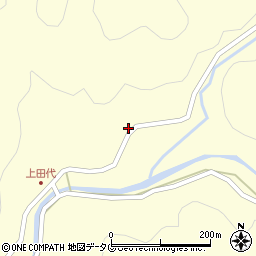 熊本県上益城郡御船町田代5432周辺の地図