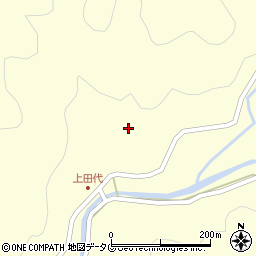 熊本県上益城郡御船町田代5388周辺の地図