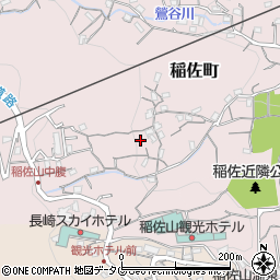 長崎県長崎市稲佐町周辺の地図