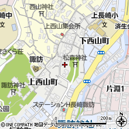 松の森天満宮社務所周辺の地図