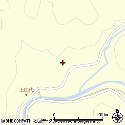 熊本県上益城郡御船町田代5457周辺の地図