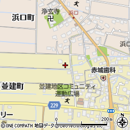 熊本県熊本市南区並建町627周辺の地図