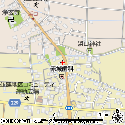 熊本県熊本市南区並建町529周辺の地図