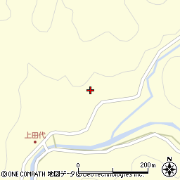 熊本県上益城郡御船町田代5456周辺の地図