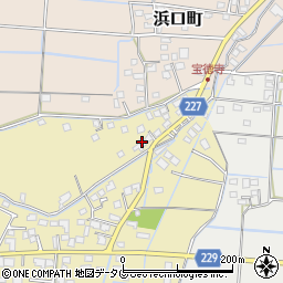 理容田中周辺の地図